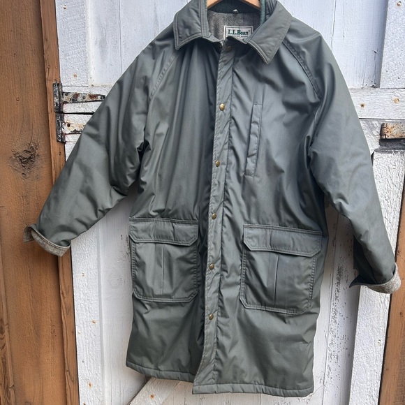 Vintage L.L. Bean / Woolrich collab 70s 80s full length Barn chore coat